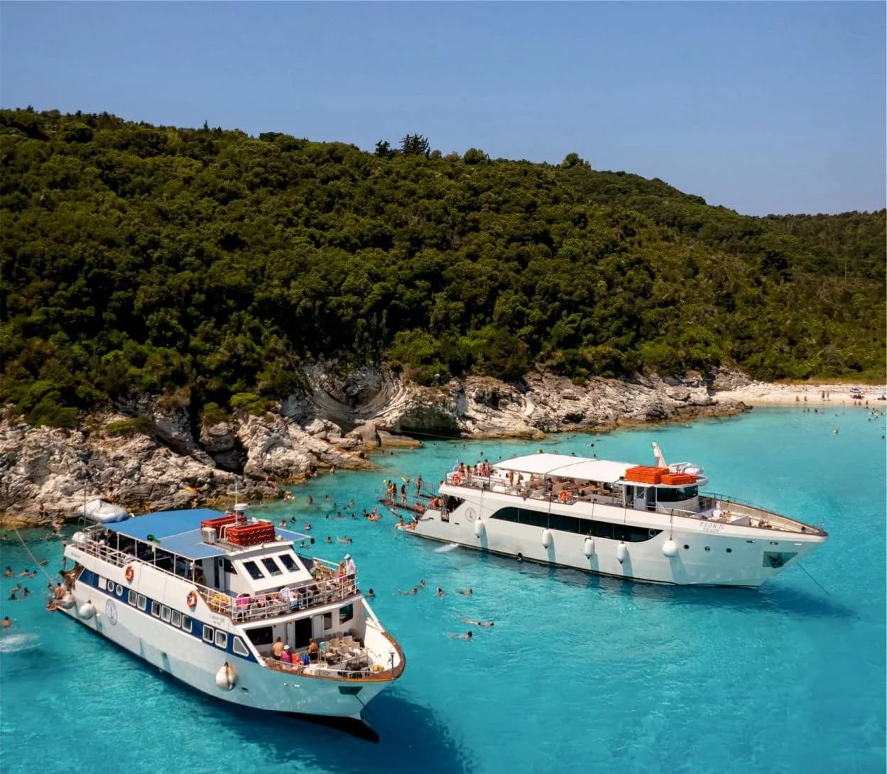 Paxos, Antipaxos & Blue Caves — Full-Day Cruise