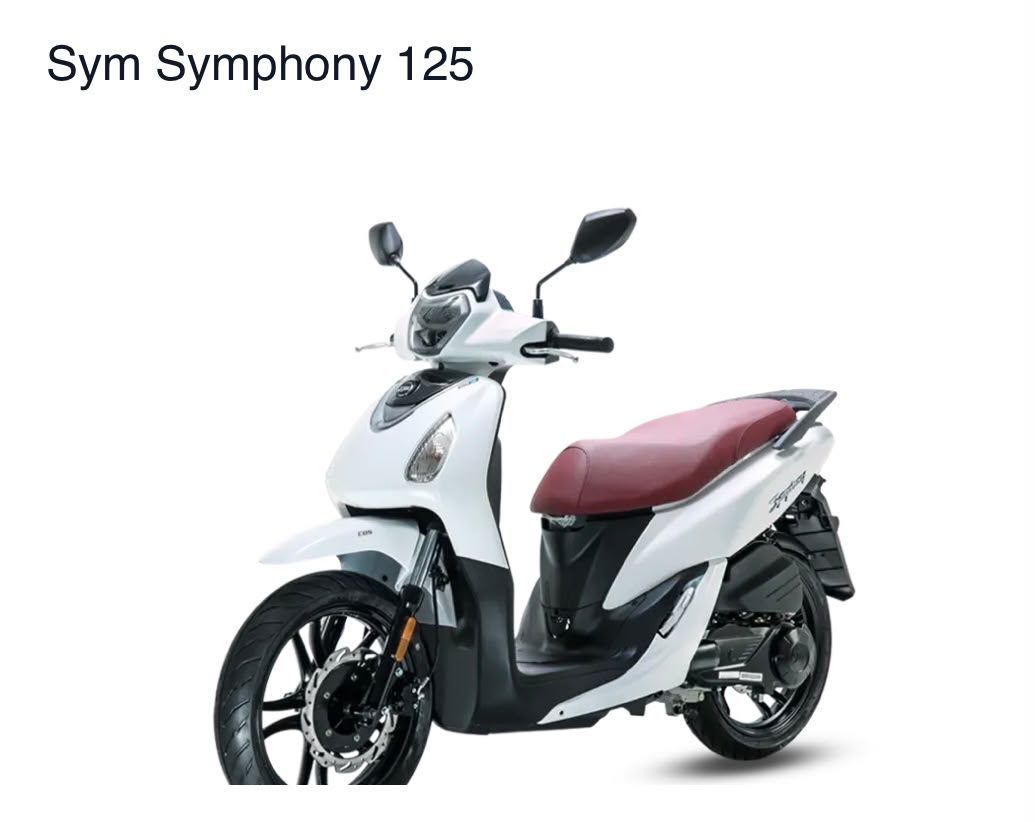 SYM Symphony 125